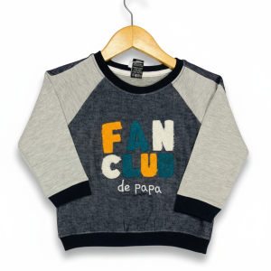 Branded 'Fan Club de Papa' Terry Sweatshirt