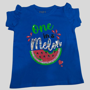 "One in a Melon" Sequin Tee