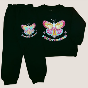 Zara Girls 'Positive Energy' Butterfly Tracksuit
