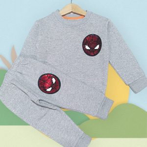 Boys' Spider-Man Sequin Tracksuit