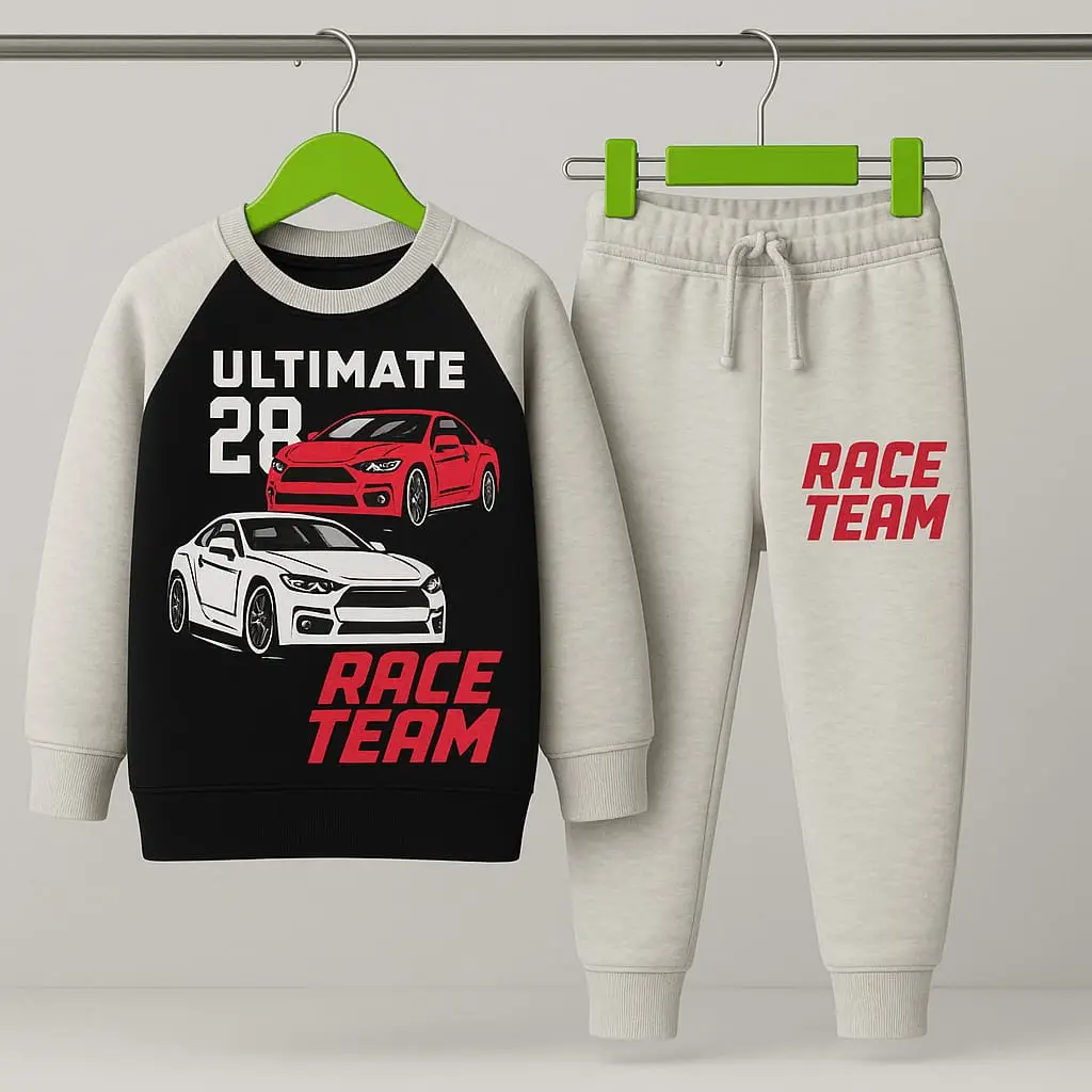 Boys' Premium 'Ultimate Race Team' Fleece Tracksuit