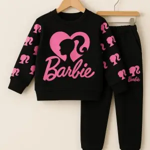 Girls' Official Barbie™ Premium Fleece Tracksuit